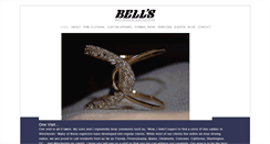 Desktop Screenshot of bellsfineclothing.com